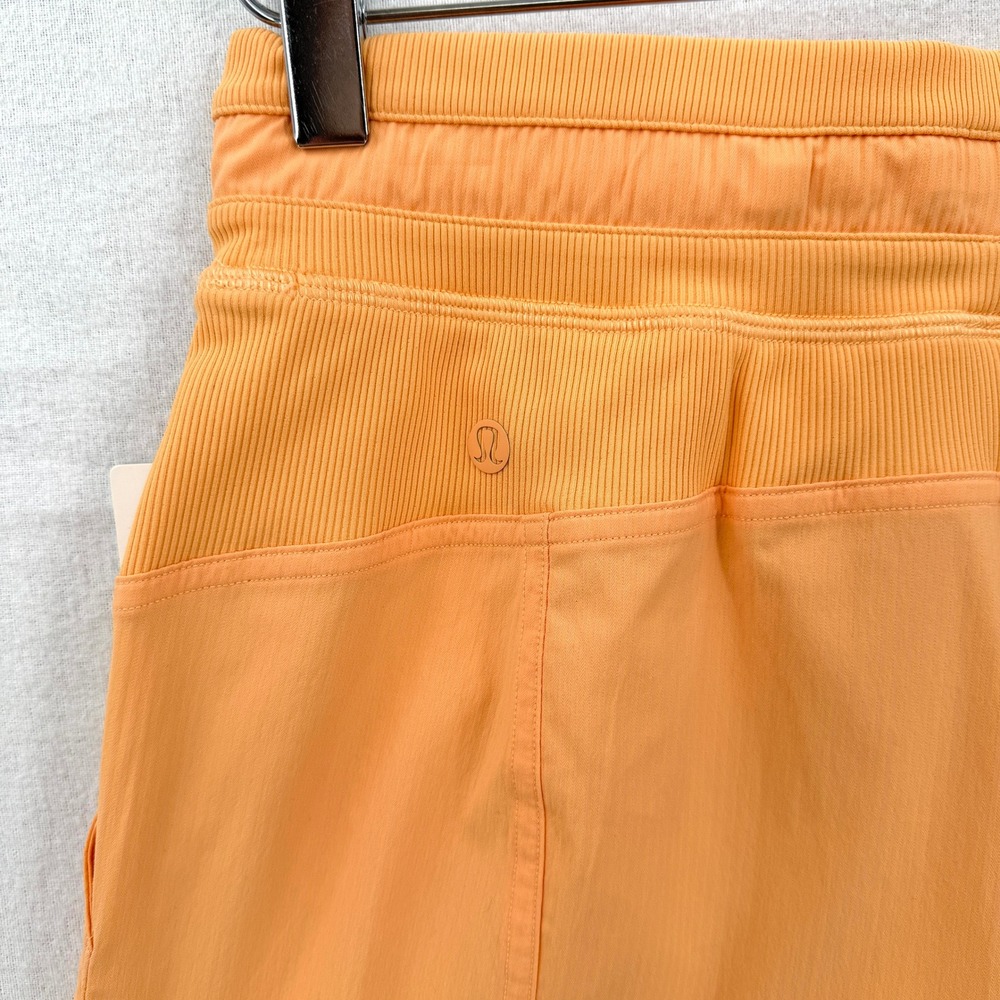 LULULEMON Dance Studio HR Short 3.5" Lined Women 6 Orange Athletic High Rise NEW - Picture 12 of 16